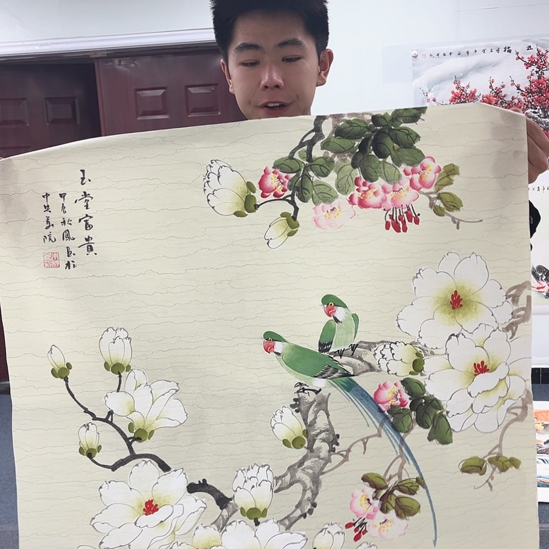 国画宣纸国画纯手绘