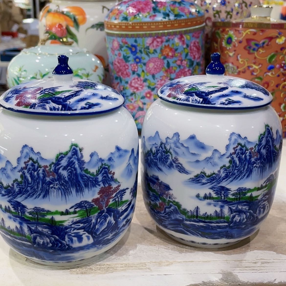 【闪购商品】罐陶瓷茶叶罐密封罐