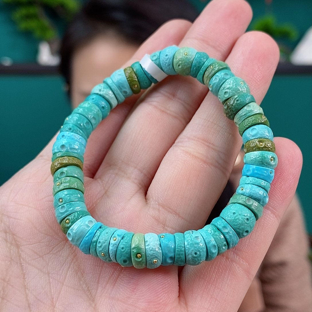 绿松石珠宝奇石未镶嵌