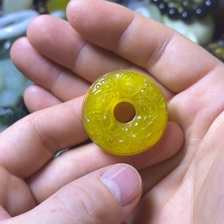 岫玉岫玉挂件未镶嵌