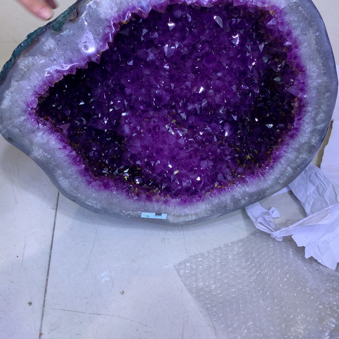 水晶摆件未镶嵌A**o紫晶紫晶