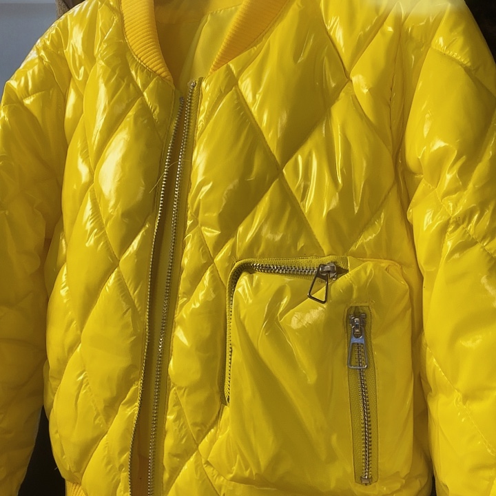 黄色棉服L100-110斤