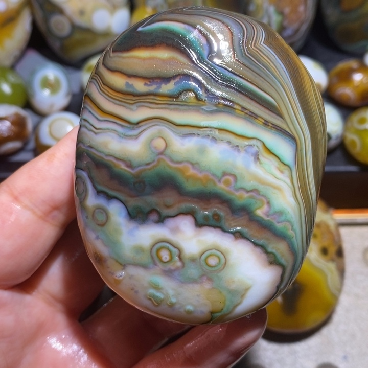 未镶嵌玛瑙/玉髓珠宝半成品159