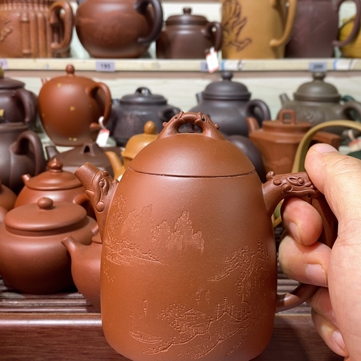 茶壶紫砂精工制作