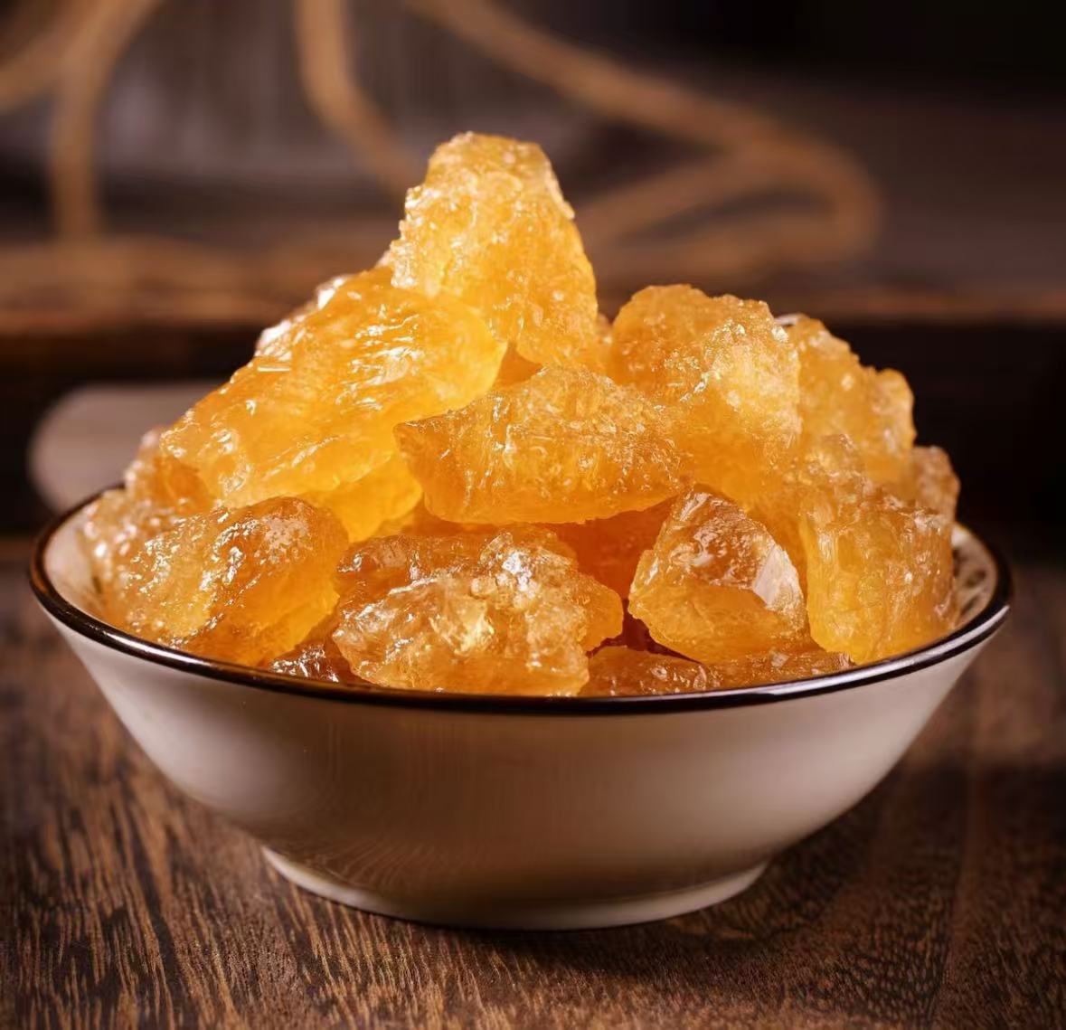 [云南助农]黄冰糖手工甘蔗多晶黄冰糖