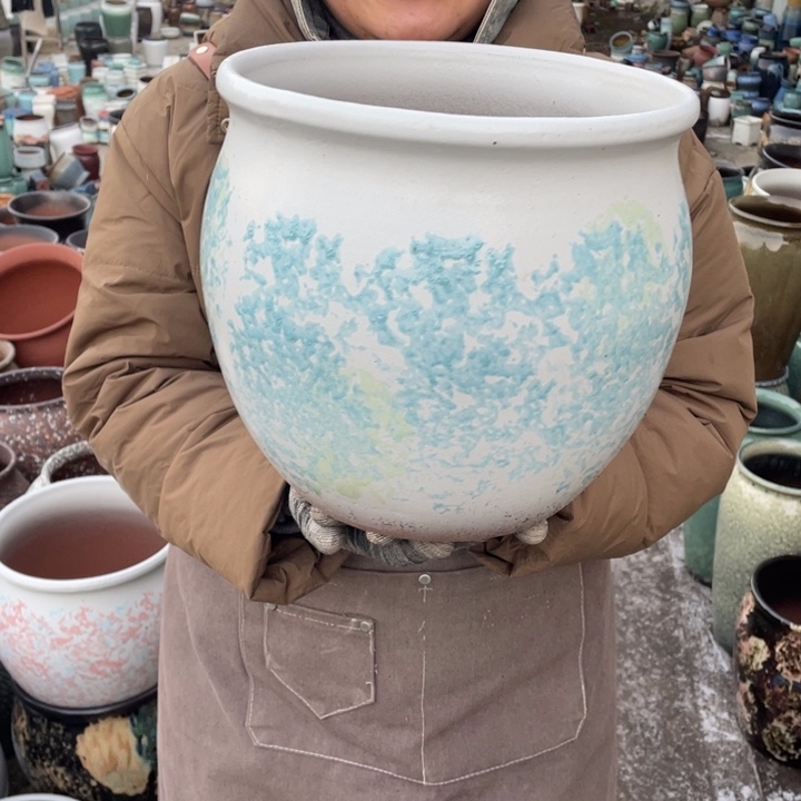 紫砂花盆口25高24正品正品