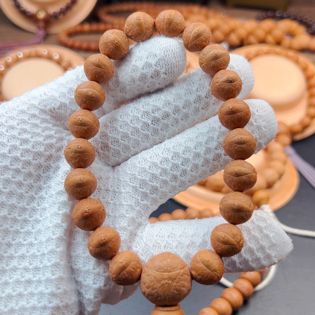 手串凤眼菩提12.5mm单仓铁籽