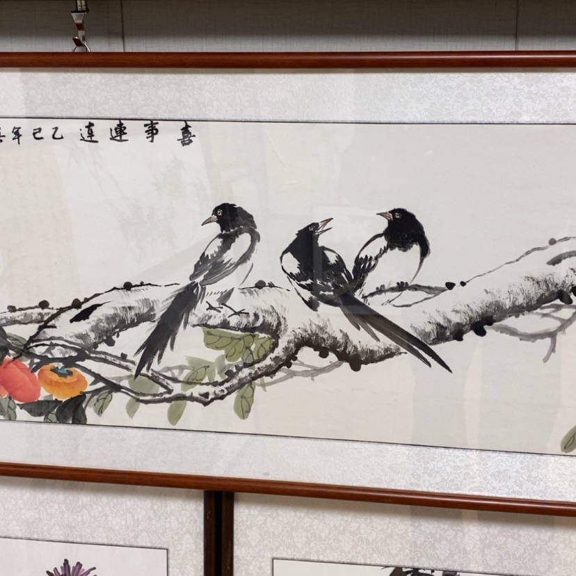 【闪购商品】国画手绘国画带框