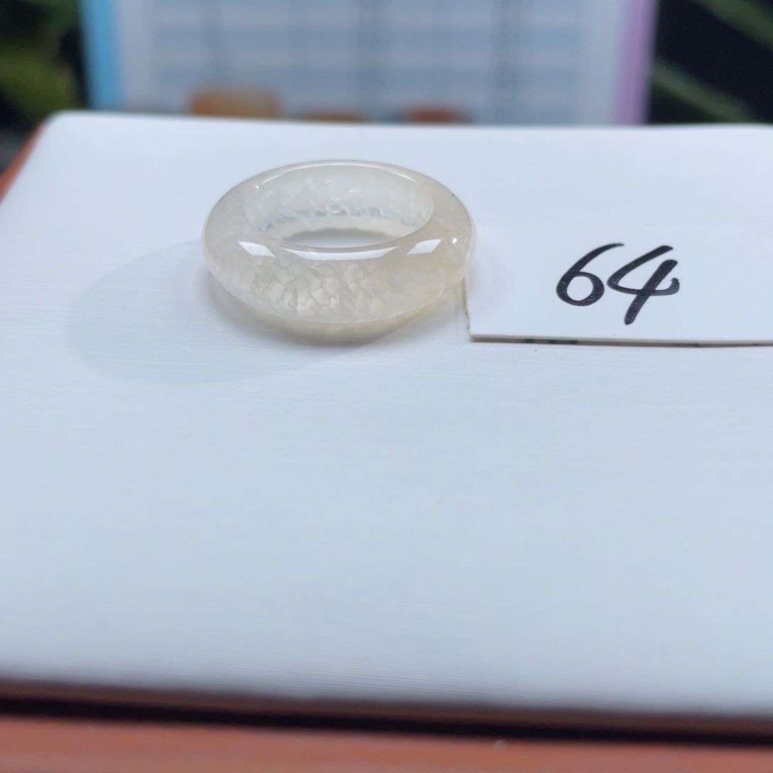 玛瑙/玉髓未镶嵌戒指Z16.2港12