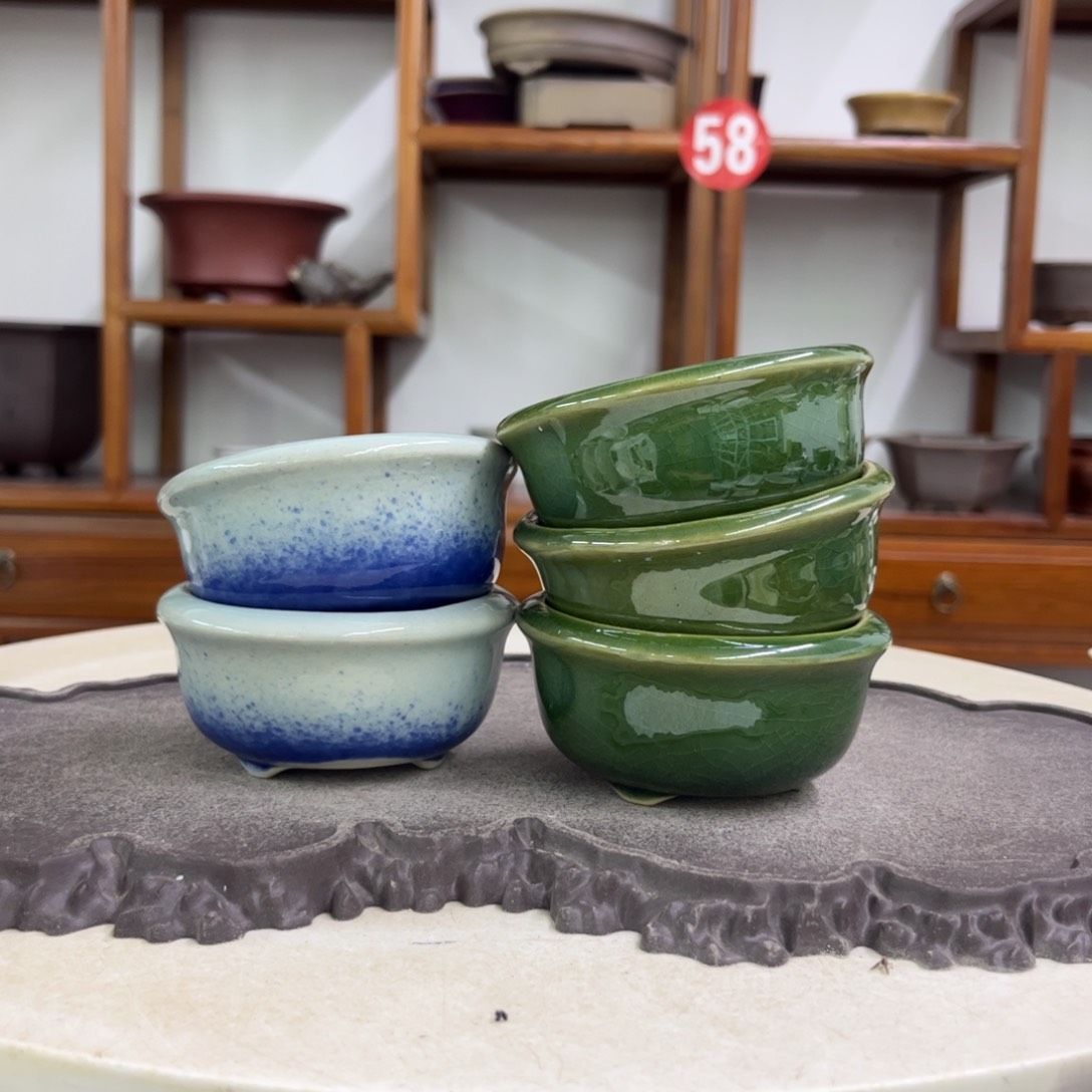 紫砂花盆瑕疵4.5-9-5。。。