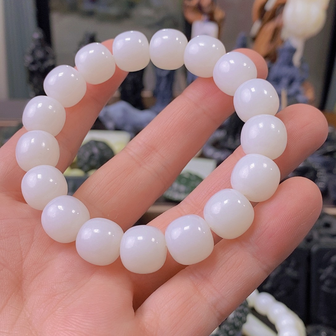 未镶嵌手串和田玉卡13