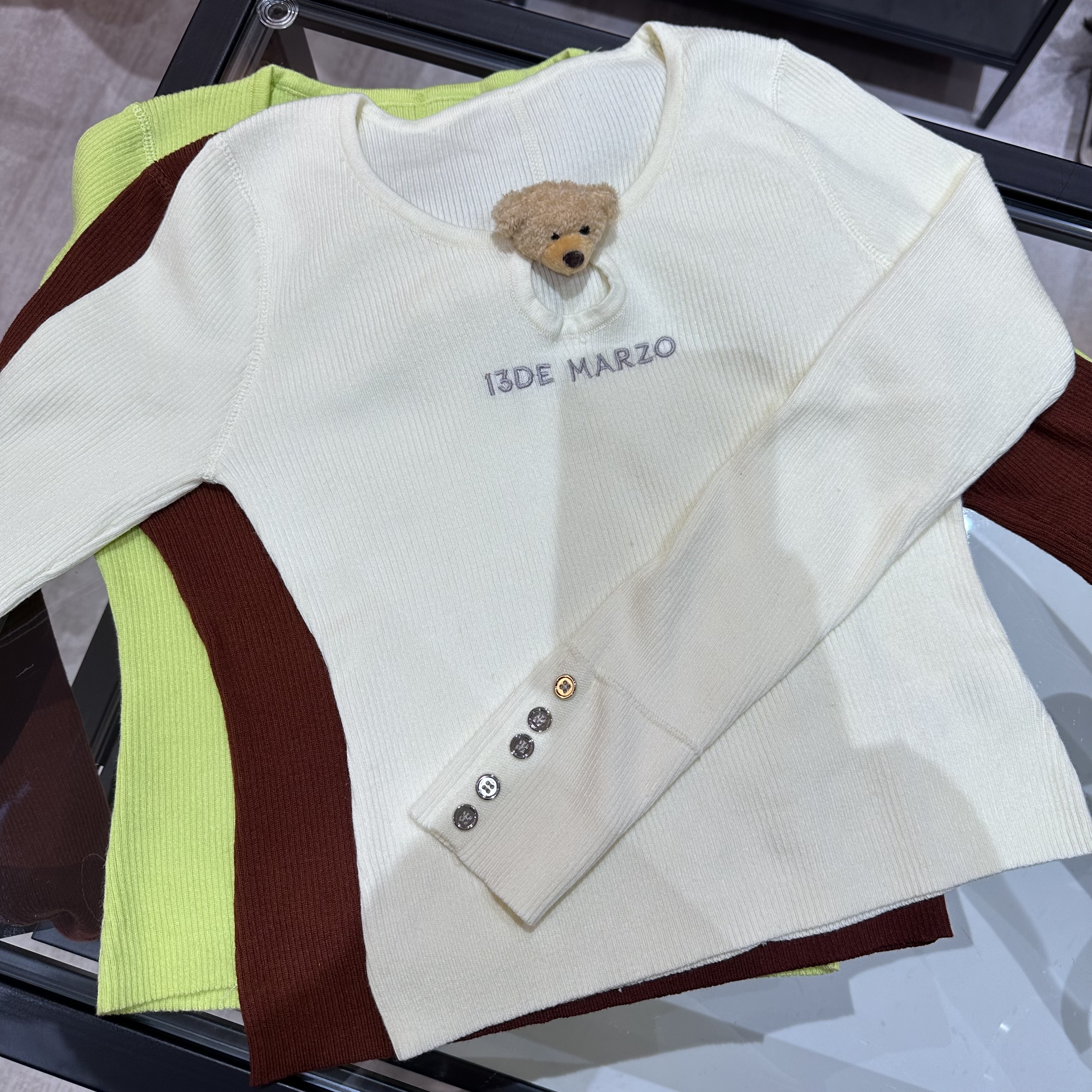 FOG （164）纯色打底衣-4N101SY022