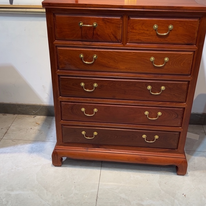 书柜紫檀木类大果紫檀斗柜