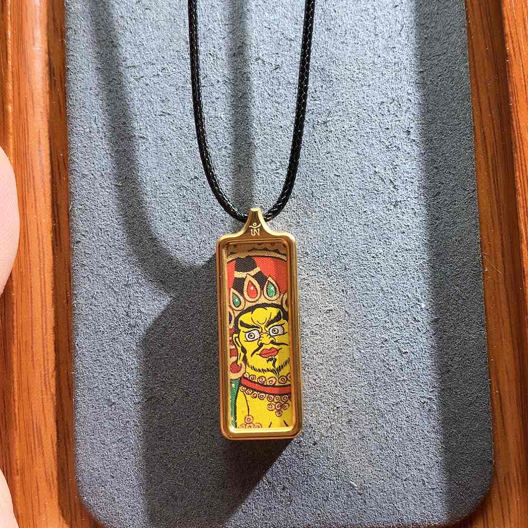 吊坠般若唐卡非遗传承