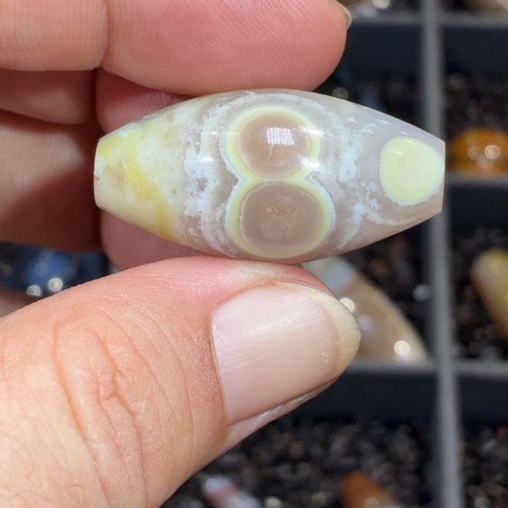 玛瑙/玉髓散珠_HEIMORI 天然天珠