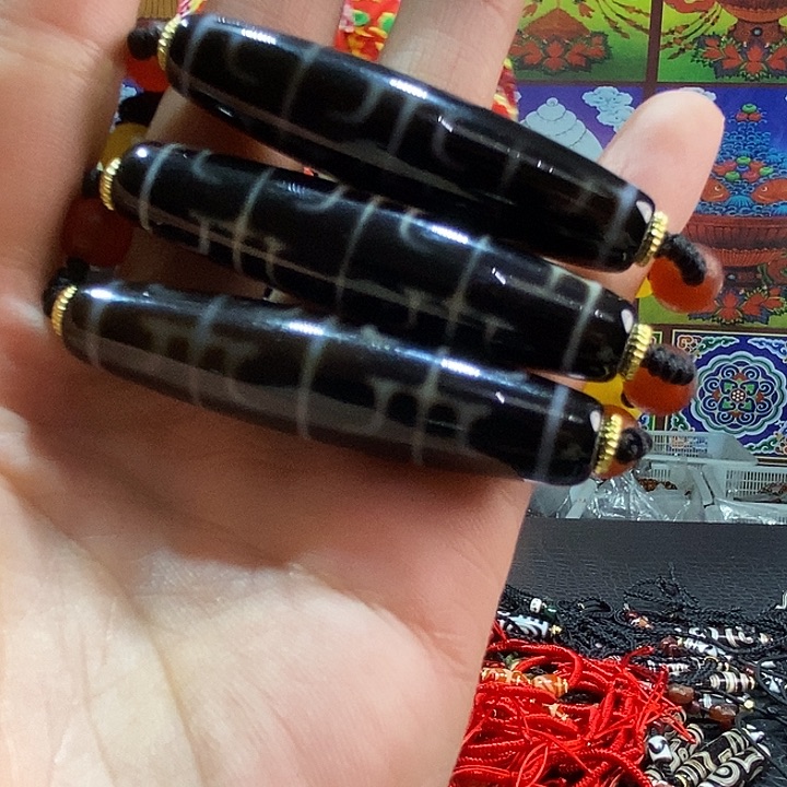 玛瑙/玉髓颈饰合金多样性发其一108