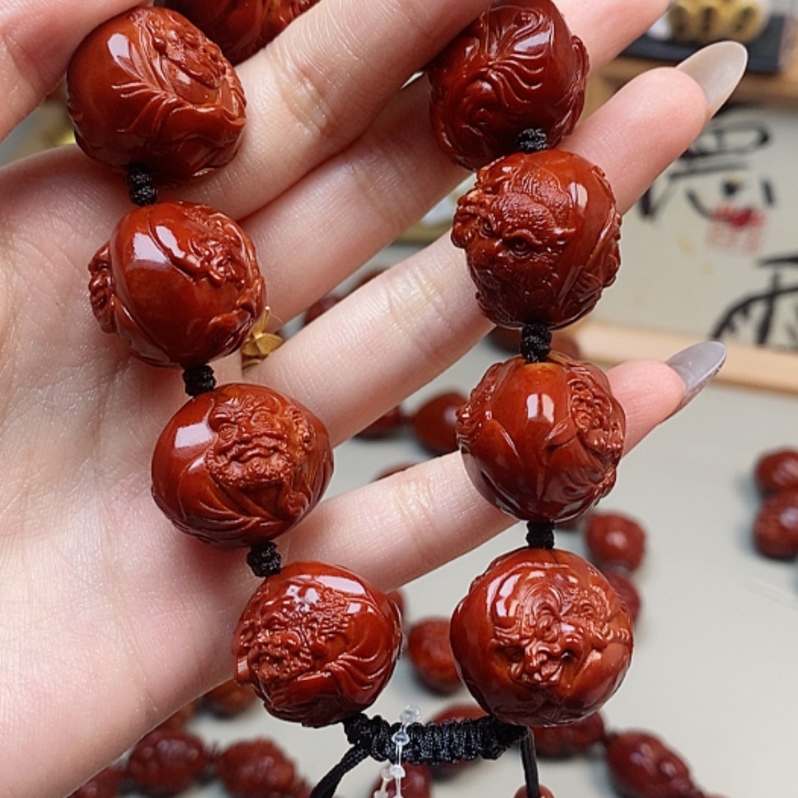 【闪购商品】橄榄核吊坠大*家橄榄，