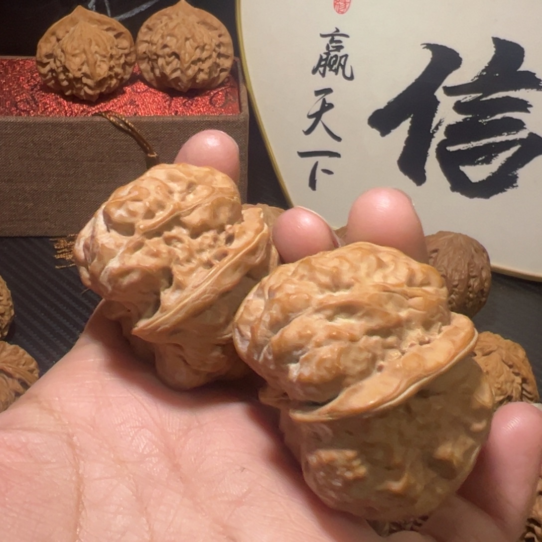 核桃四开背蛤膜头39+