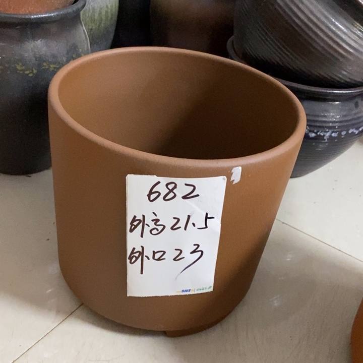 粗陶红陶绿植花盆682