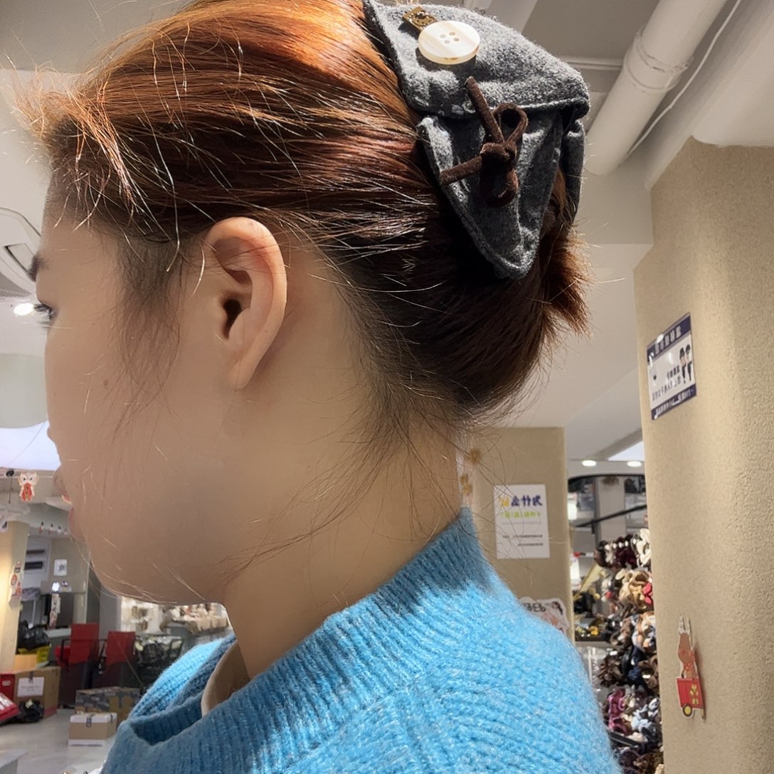 布艺铁合金夹子jz