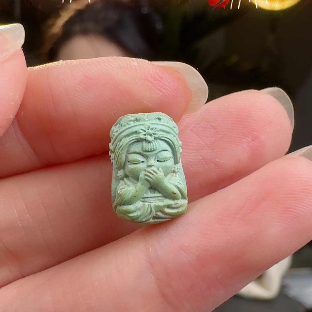 绿松石珠宝奇石未镶嵌