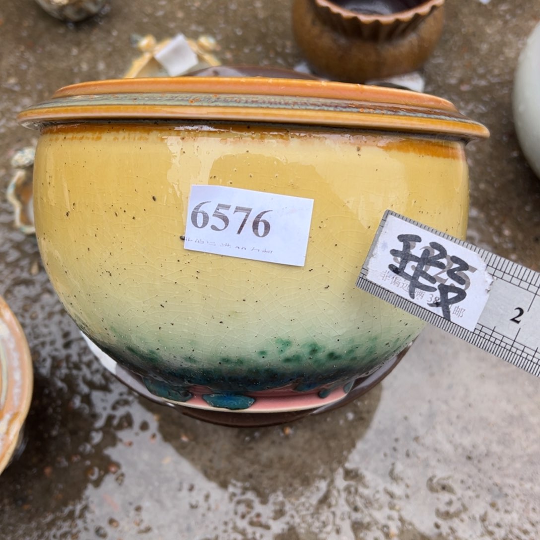 红陶口15 景德镇手工花盆