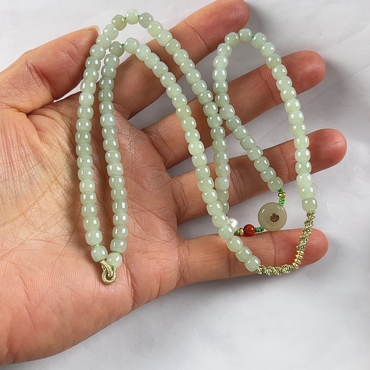 项链未镶嵌和田玉雨*