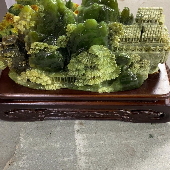 玉木**贸玉石雕刻家居摆件