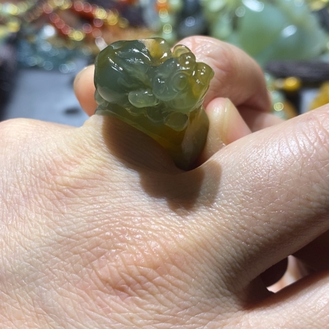 【闪购商品】岫玉毛衣链未镶嵌