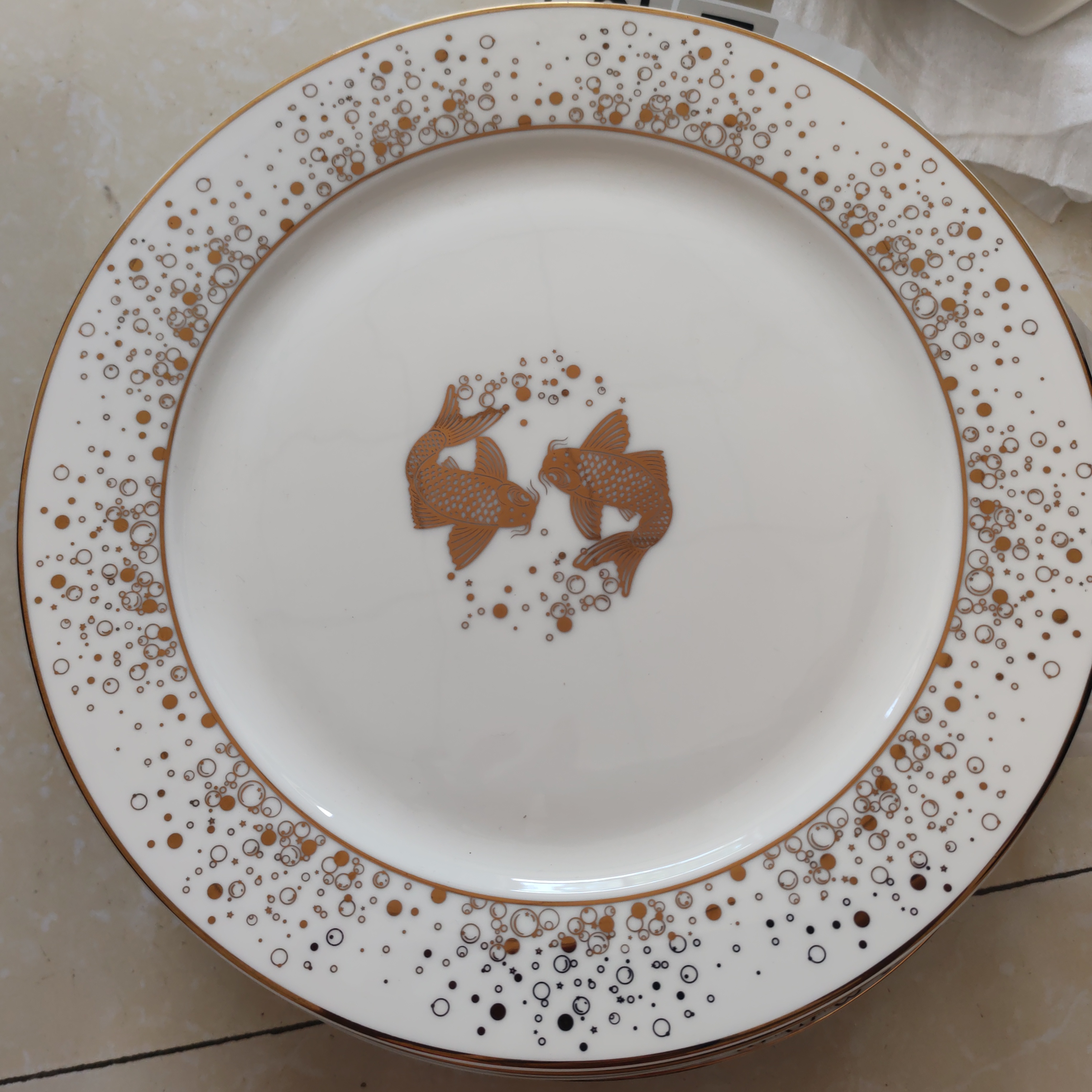 隆达骨质瓷 12寸圆盘