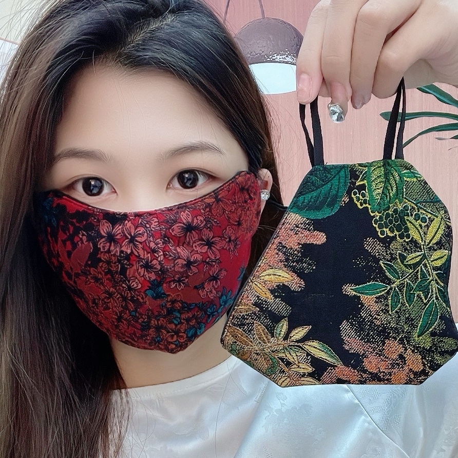 珠光棉大版双层护眼角防护防风尘保暖防晒面罩骑行口罩可调节面纱