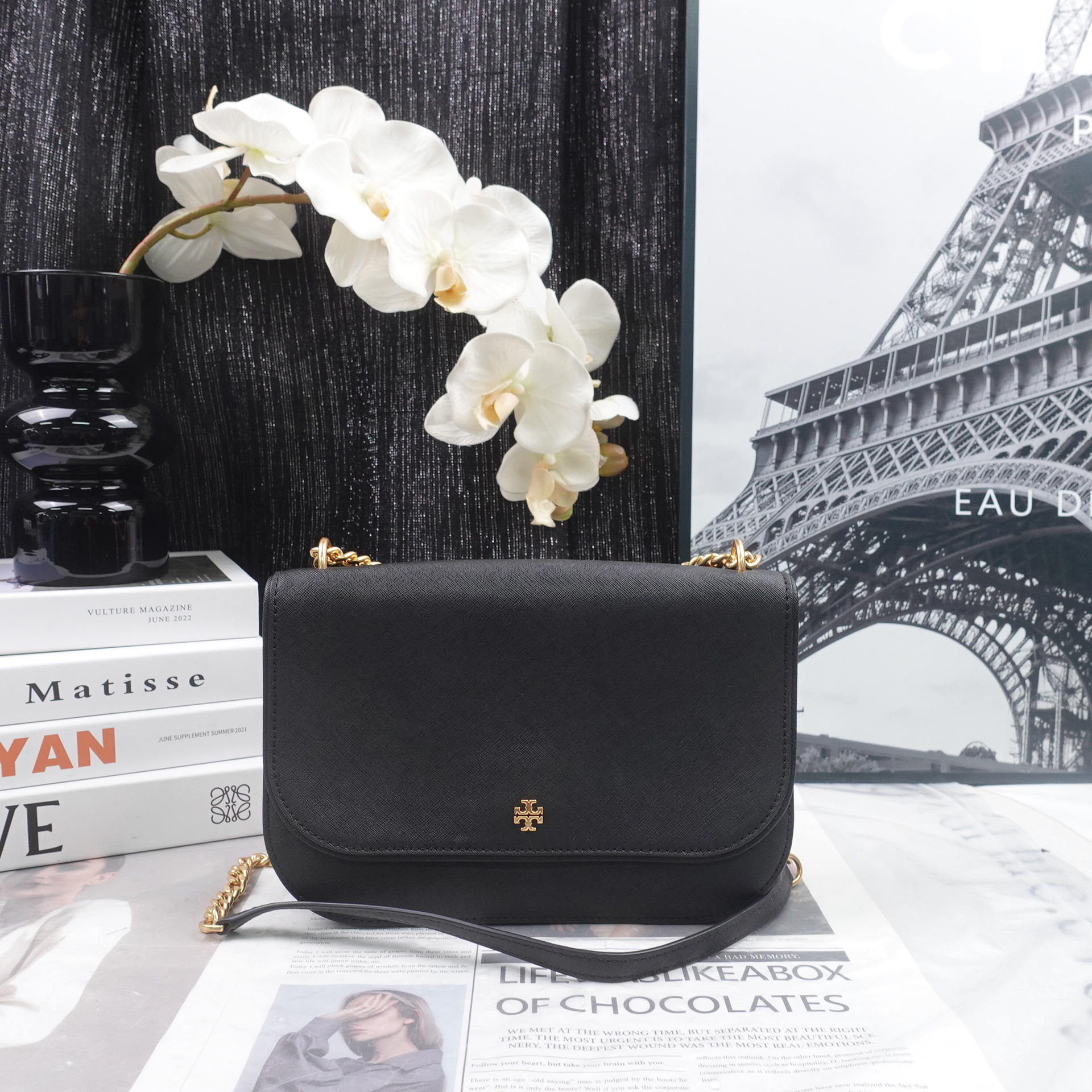 95新 TORY BURCH/汤丽柏琦 单肩包/T_ZY0000  T20339347