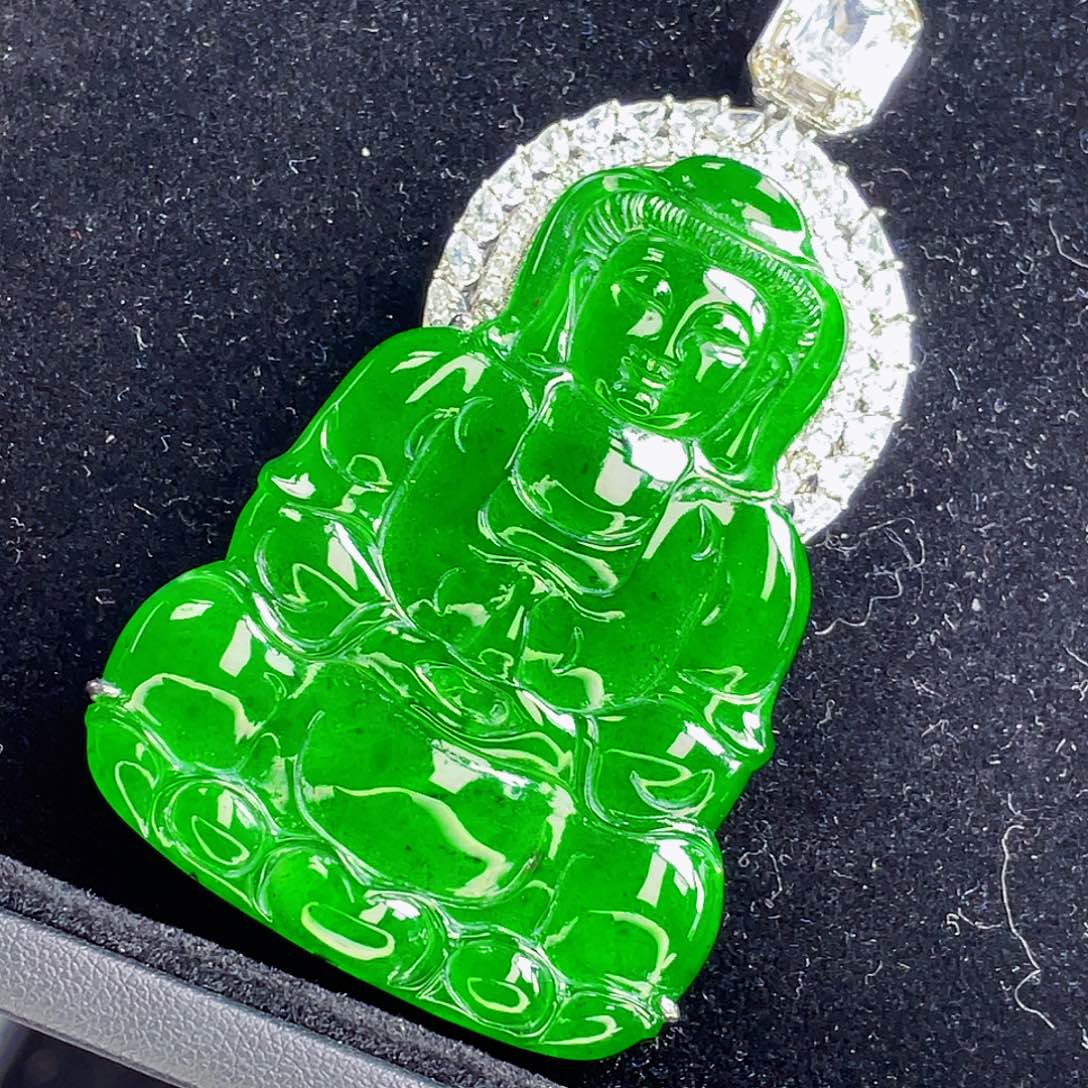 翡翠吊坠(不含链)未镶嵌