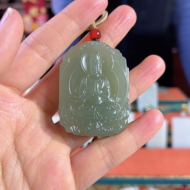 和田玉吊坠未镶嵌