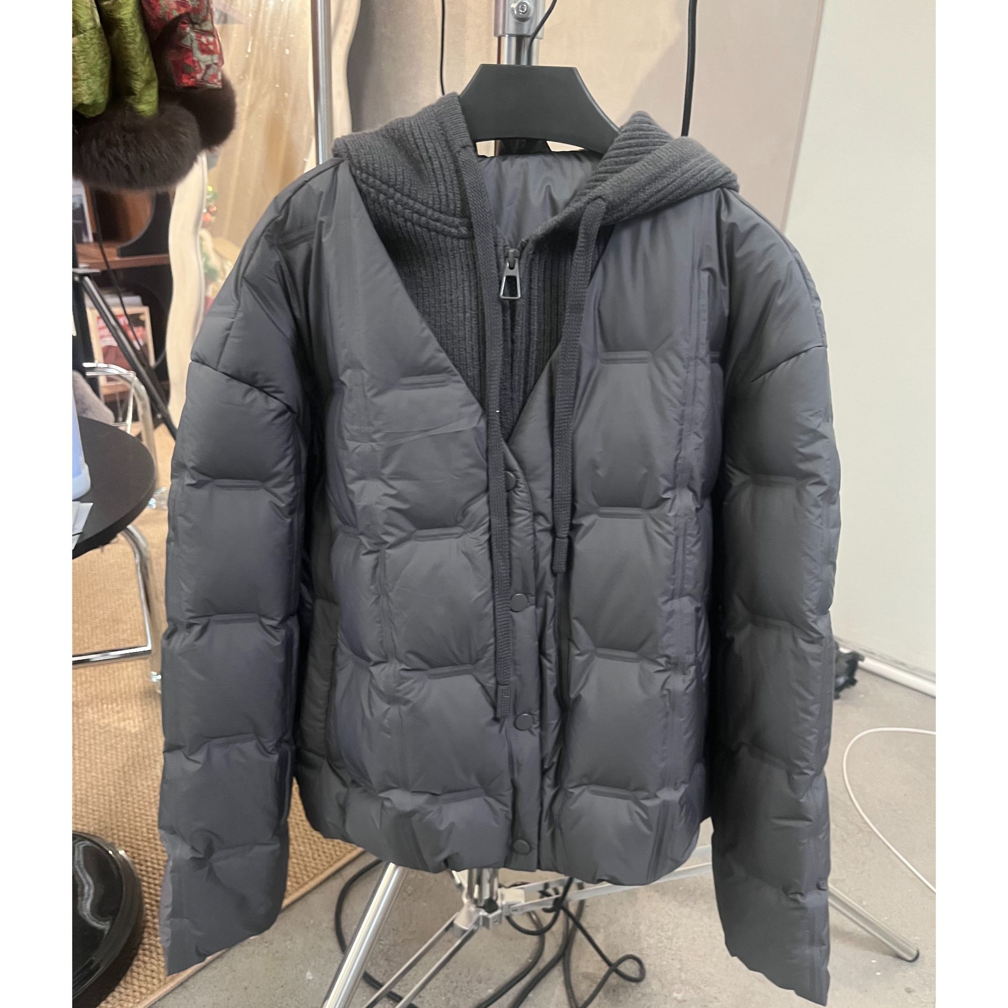 【简兮】新中式90白鸭绒刺绣提花羽绒服女冬款保暖外套G9332