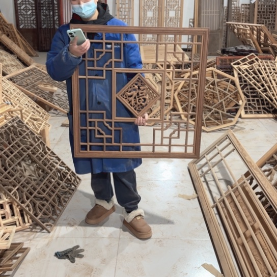 香榧木菠萝格材质正方