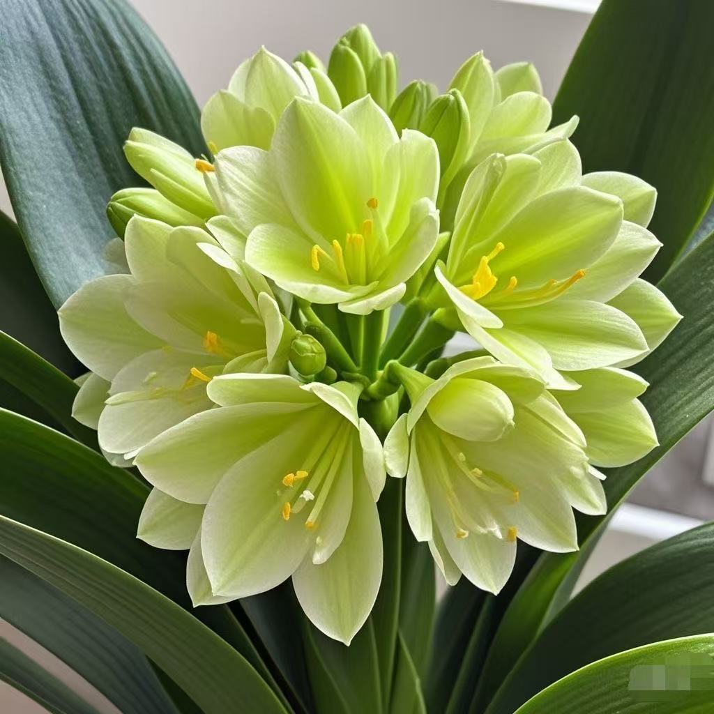 【绿色】精品圆头和尚君子兰室内花卉绿植四季常青