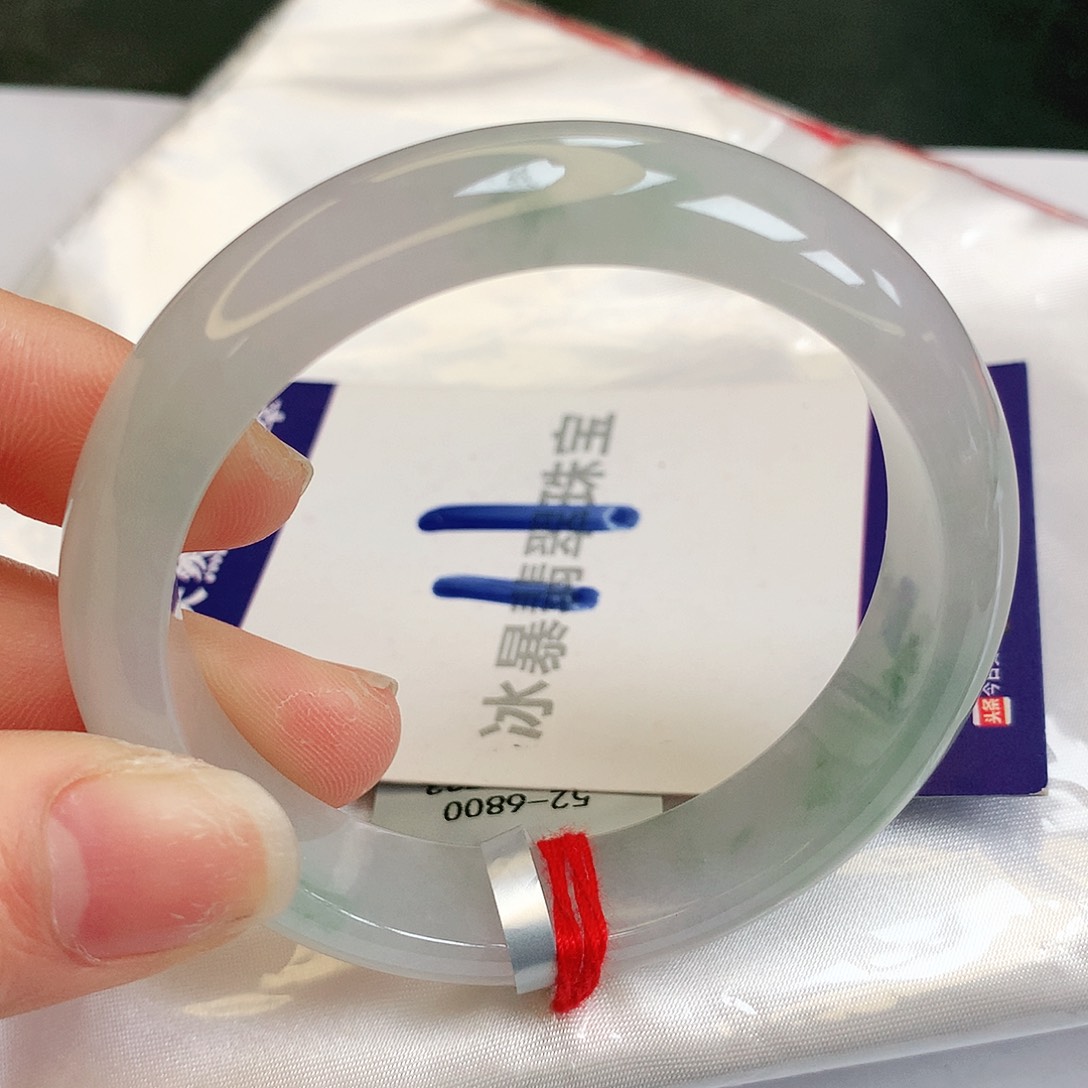 翡翠手镯未镶嵌缅甸天然a货翡翠