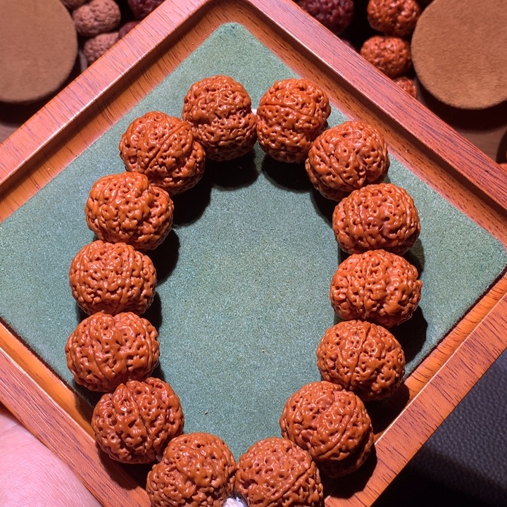 手串金刚菩提24+定制款蜂王