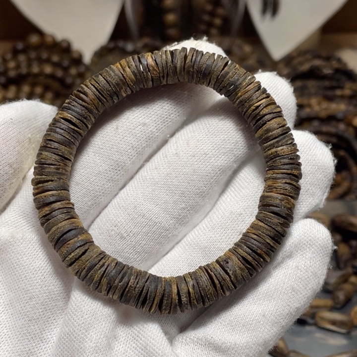 沉香碎屑沉香卡9沉水片珠12克