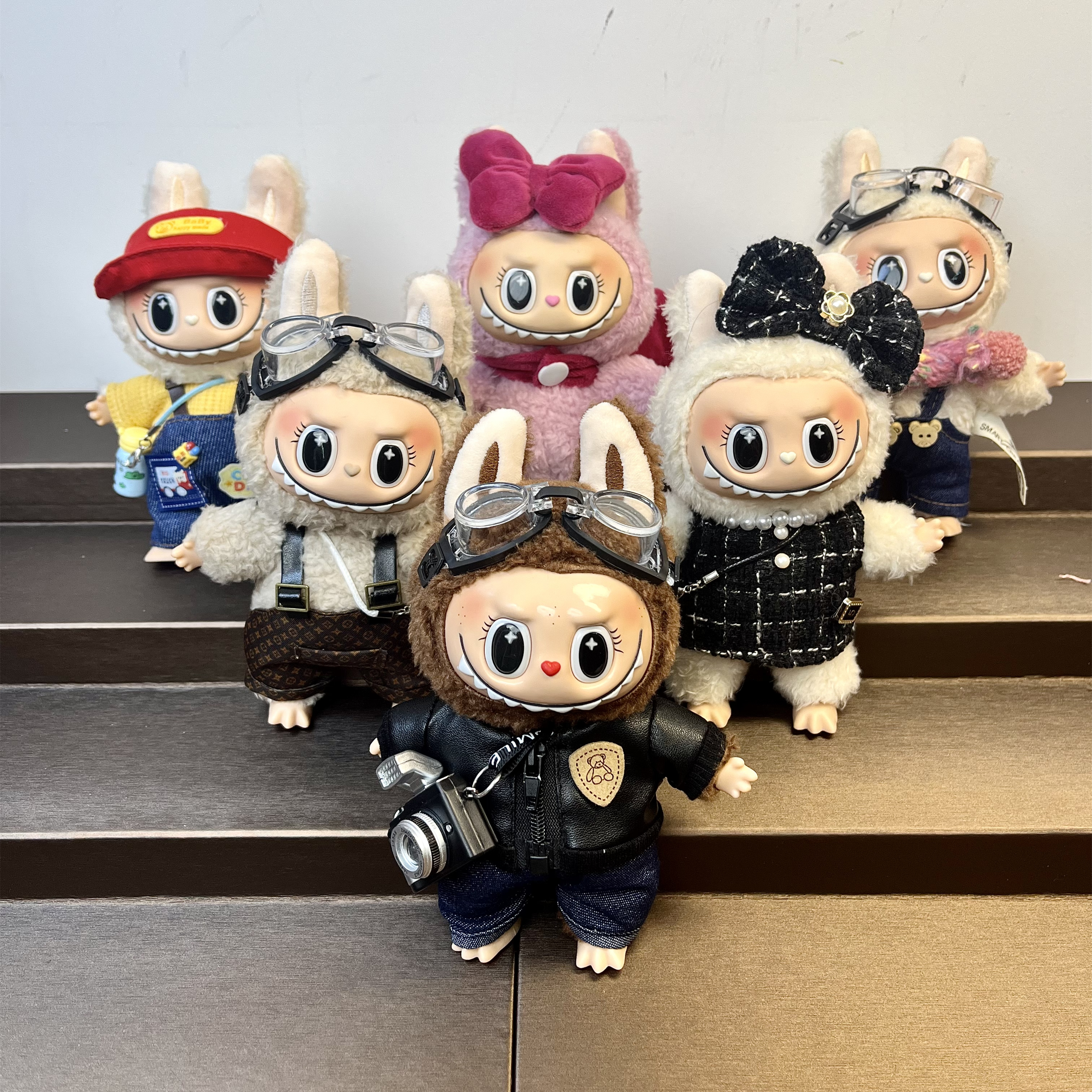 包包毛绒挂件手工穿搭DIY毛绒公仔玩具送情侣朋友闺蜜礼物小手办