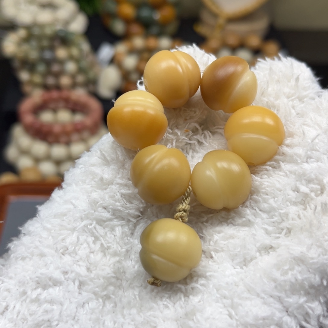 菩提根/象牙果吊坠1,12:74葫芦手捻