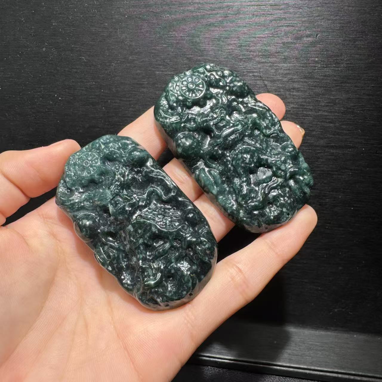 天然A货翡翠 A74多样性发其一