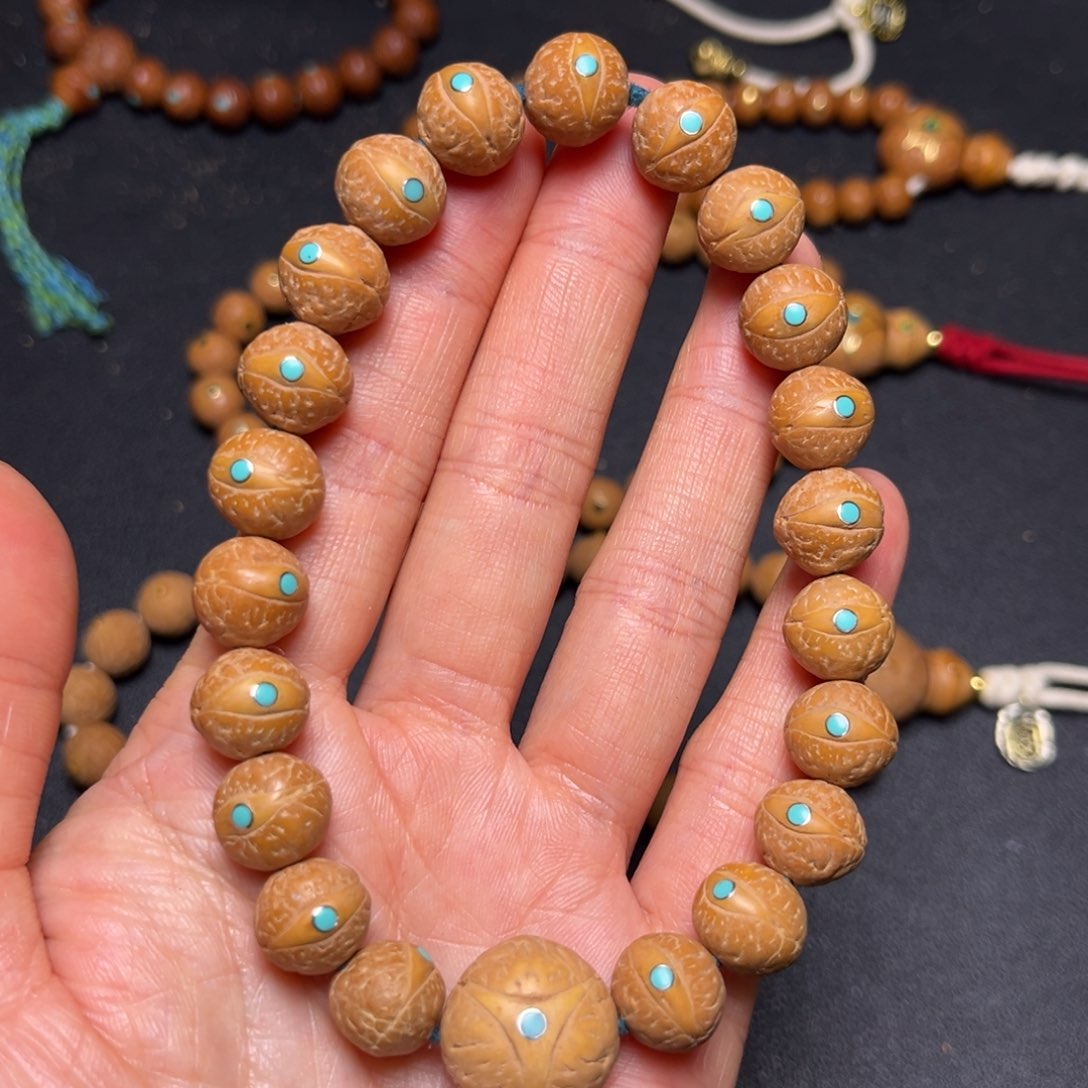 凤眼菩提吊坠11.5mm精品松丁手串