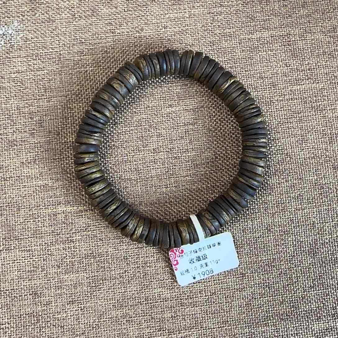 沉香手串奇楠沉香手串片珠单圈
