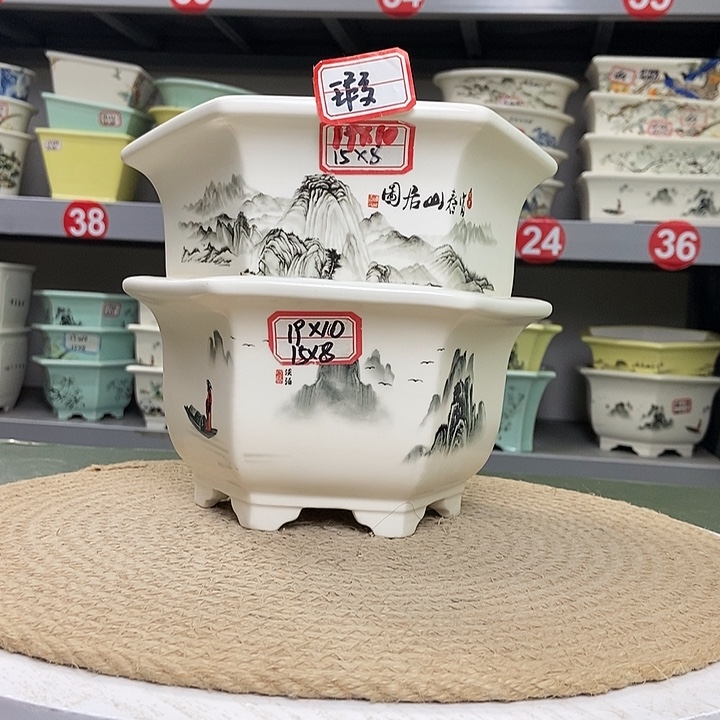 紫砂紫砂花盆8822