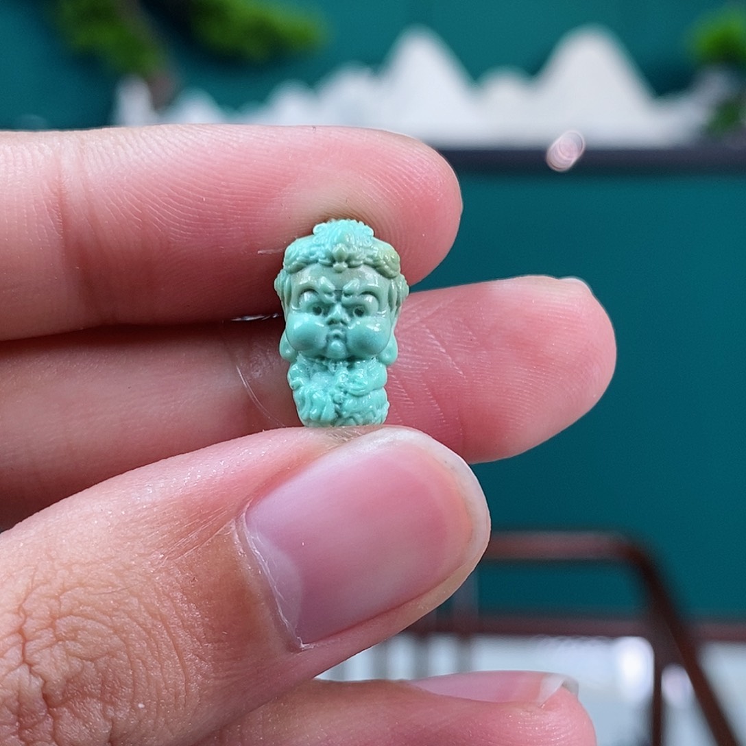 绿松石珠宝奇石未镶嵌