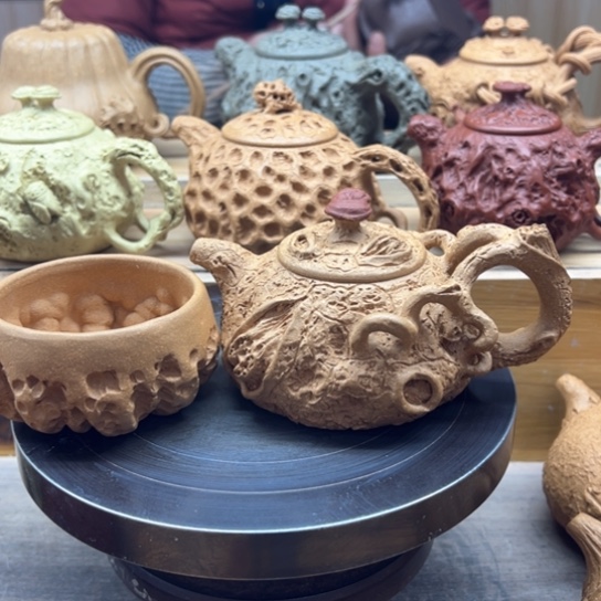 紫砂茶壶全手工制作