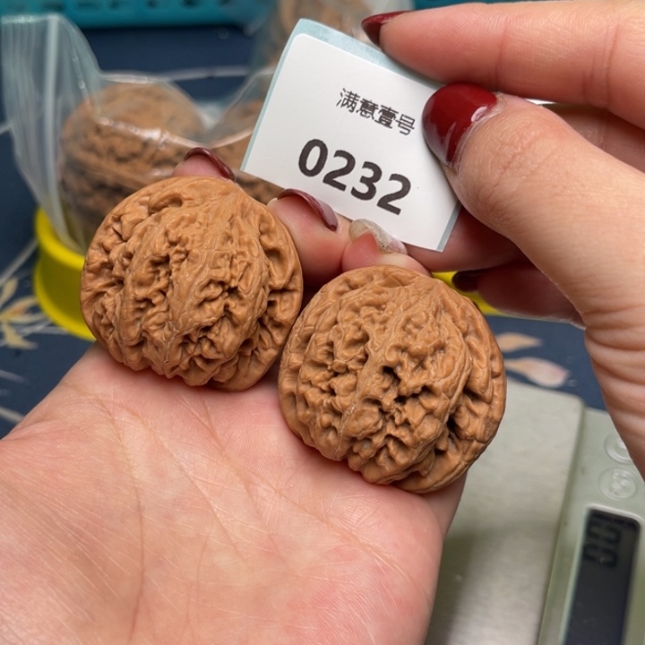 文玩核桃把件粗筋40
