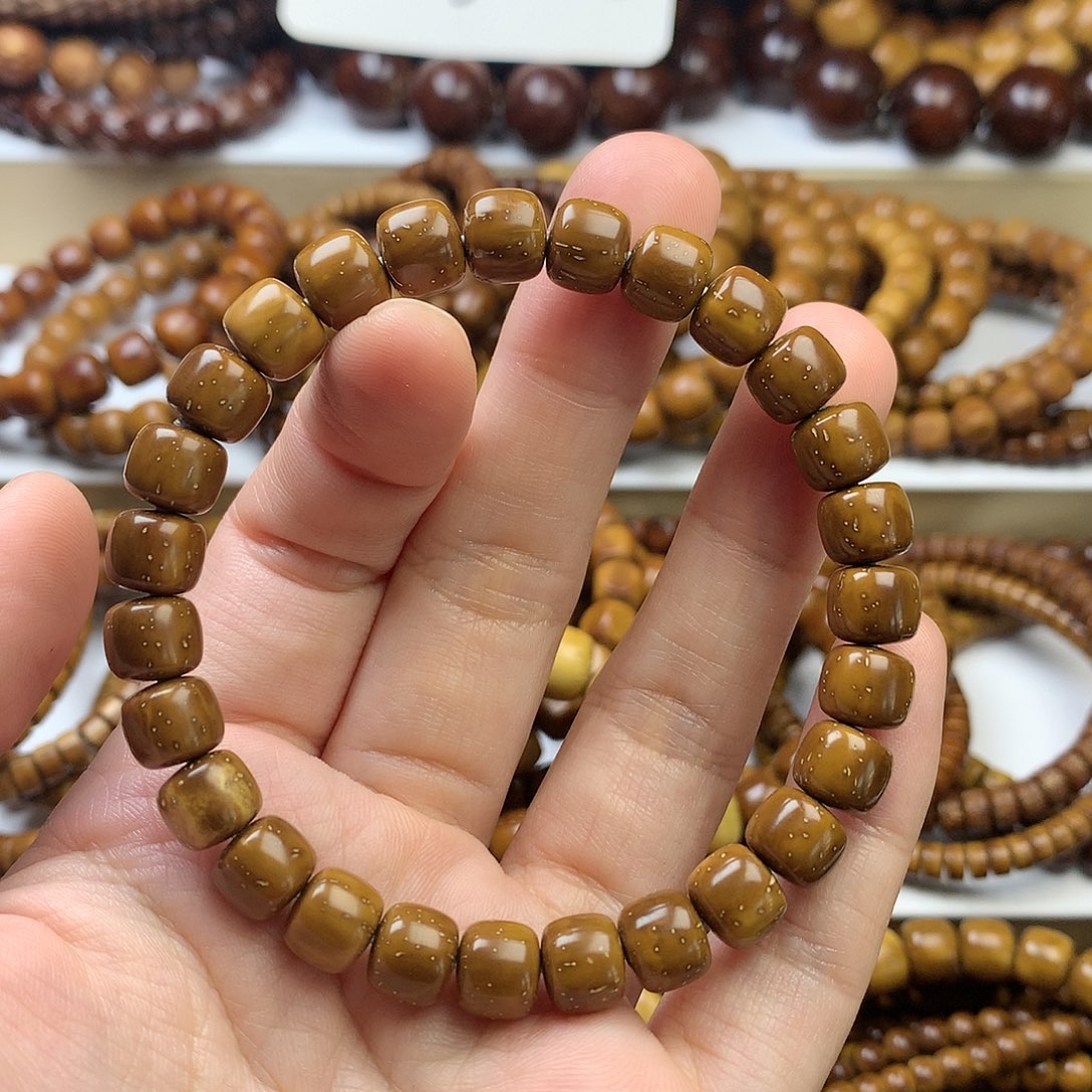 【闪购商品】紫金鼠手串9*8实心老型 练手款 瑕